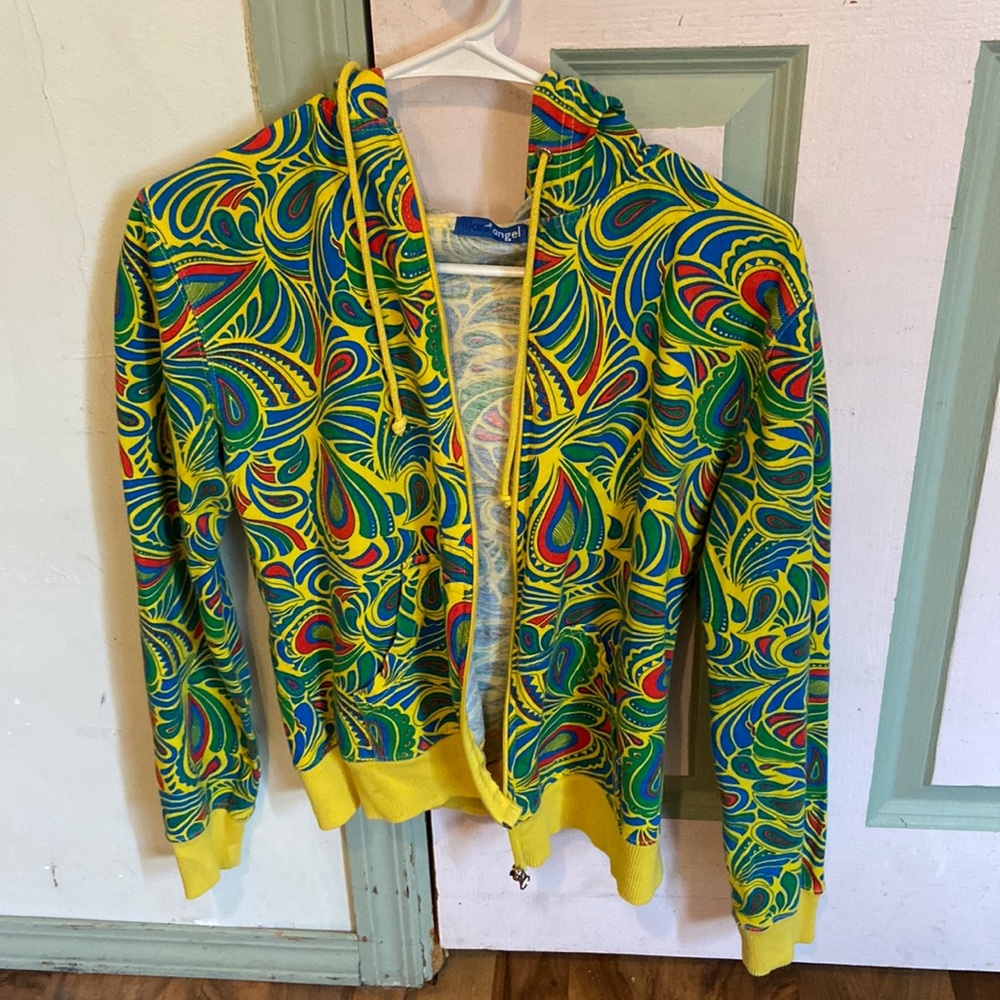 Girls zip up sweater